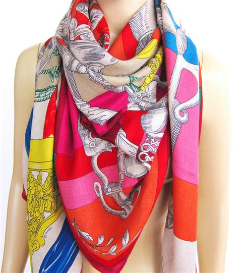 hermes silk & cashmere scarf|Hermes cashmere and silk scarf.